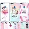 Cover Phone Case for Huawei Honor 9 Honor 9 Lite Soft Tpu Silicon Back Cover 360 Full Protective Printing Transparent Shell
