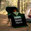 Personalized Custom Name Blanket - Real Betis Balompié Print Design,Blanket for Sofa,Bed,Travel,Camping - Soft and Warm, Great Gift