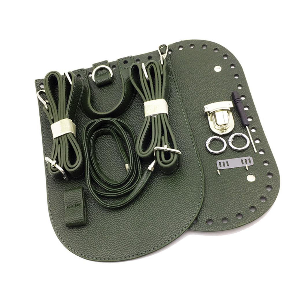 Набор для изготовления сумок Наборы для изготовления рюкзаков из искусственной кожи с ремнями для сумок Аксессуары для сумок ручной работы Дно для сумки Набор для вязания