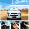 Car Windshield Sunshade Window Shade Foldable Sun Visor Cover Fit for 4Runner 2010-2023 Car Interior Accessories