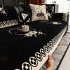 Chenille Sofa Cushion Jacquard Four Seasons Universal French Style Sofa Cushion Anti Cat Scratching Sofa Cover Nonslip Couch Mat