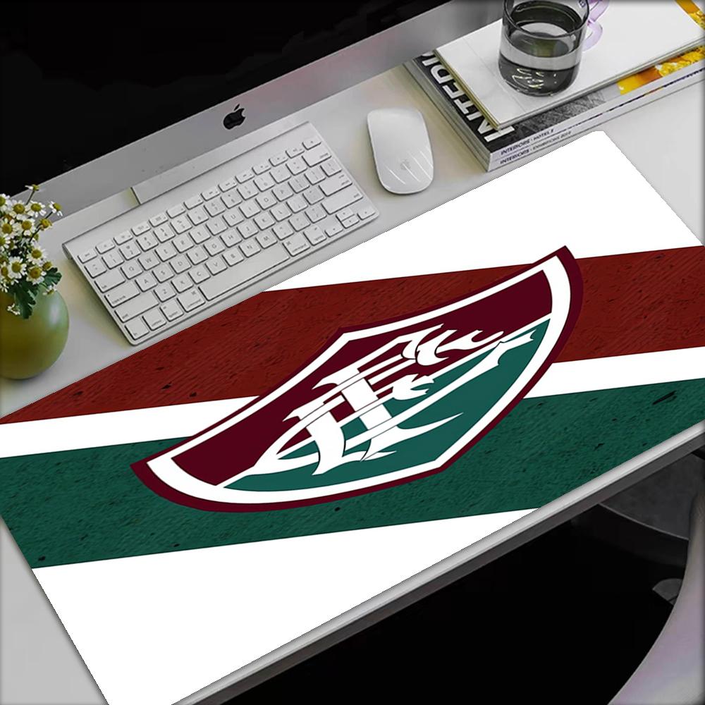 Fluminense FC Theme Mouse Pad, Non Slip Rubber Base, Multifunctional Office & Home Decor, Perfect for Workspace Personalization.