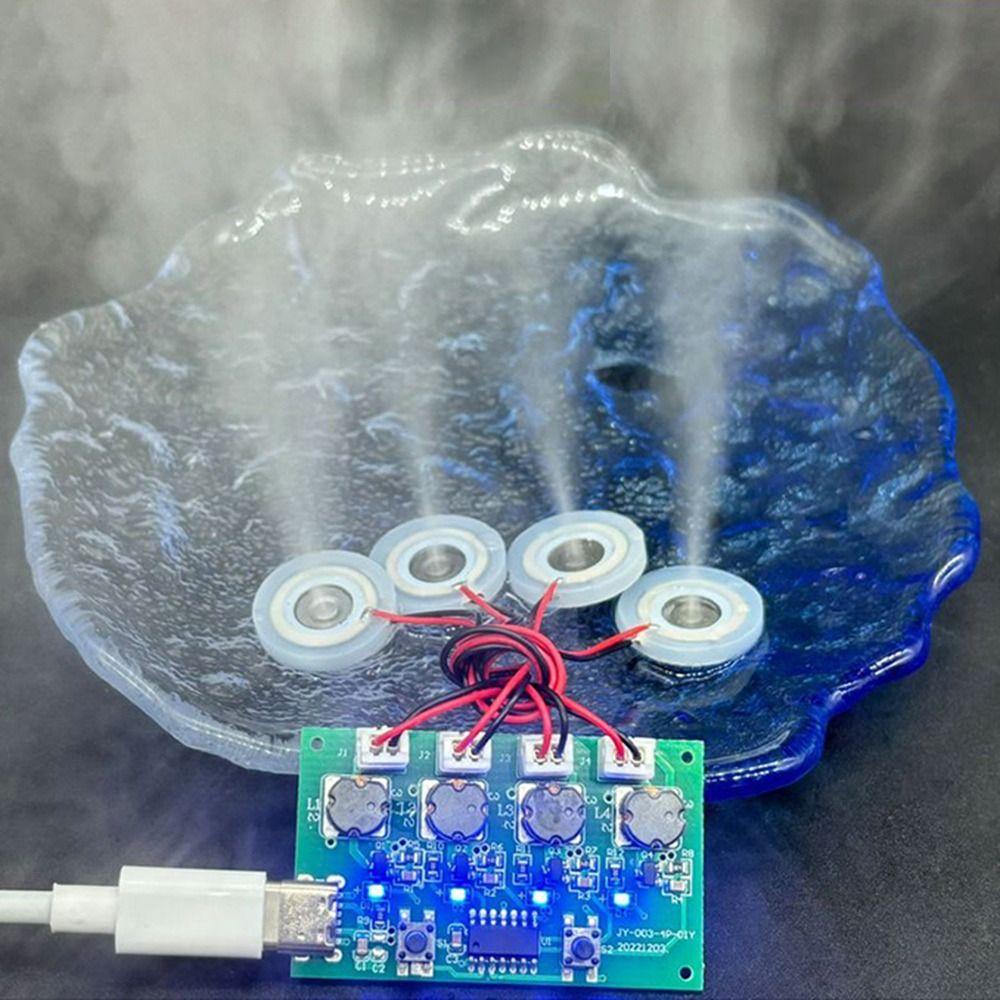 4 Spray Modes Mist Maker DC 5V Atomizer Sheet New Mist Sprayer  Indoor Humidifying