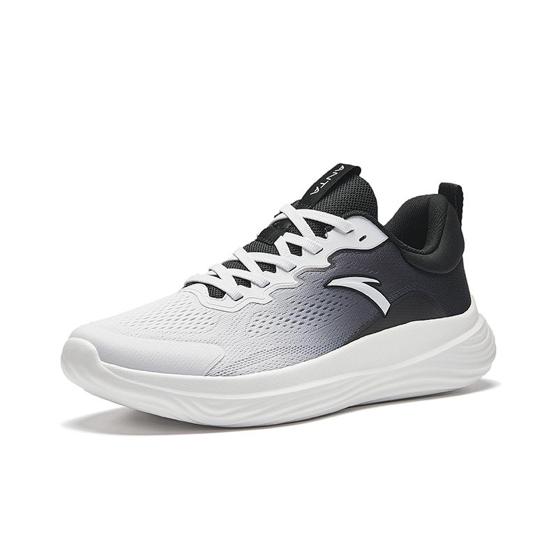 Anta Shunxing Lite удобные универсальные нескользящие износостойкие амортизирующие низкие кроссовки мужские кроссовки белые черные 912437713-3