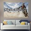 Крутой Спортивный Гобелен Troy Lee Designs Фон для Подвешивания Ткань для Спальни Гобелен Декор Комнаты Эстетичный Гобелен Настенный Подвес