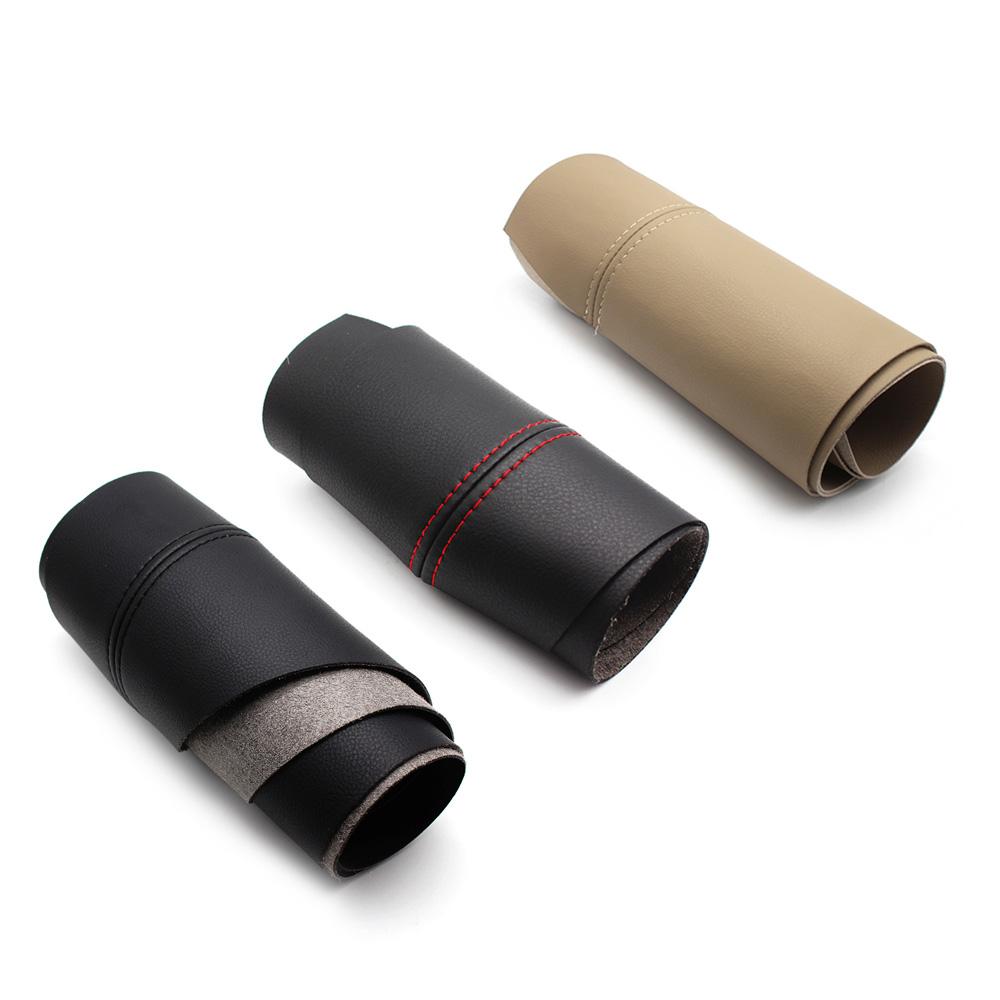 Мягкий кожаный чехол на подлокотник двери для Jeep Renegade 2015 2016 2017 4 шт./компл., подлокотник двери автомобиля, панель, кожный покров, наклейка, отделка