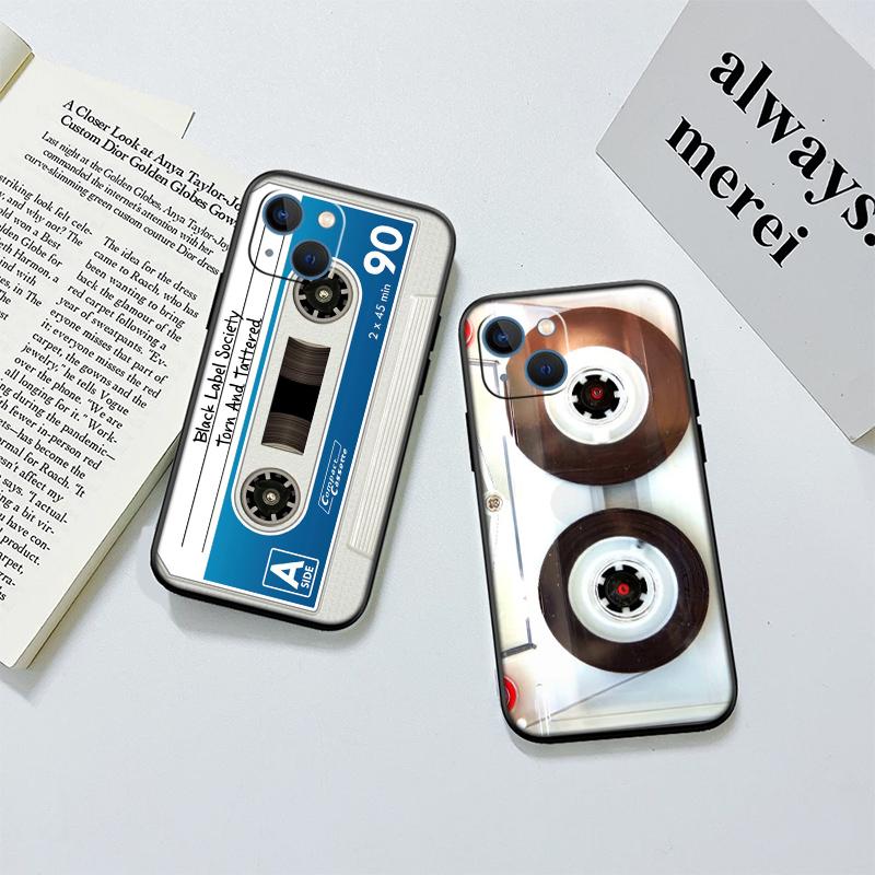 RP9 Boombox Лента Винтажный Чехол для Телефона для Samsung Galaxy S20 S21 S22 Ultra FE + Plus A21S A22 A24 A25 A26 A30 A30S A31