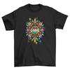 Pride_30 Mandala Magic - Colorful and Proud! 100% Cotton, Funny T-shirt, Unisex