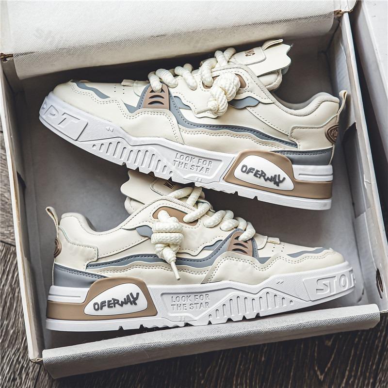 Модные мужские кроссовки Четыре сезона Кеды для скейтборда Уличные Мягкая подошва Удобная обувь для ходьбы Модные Высокое качество Zapatillas De Hombre