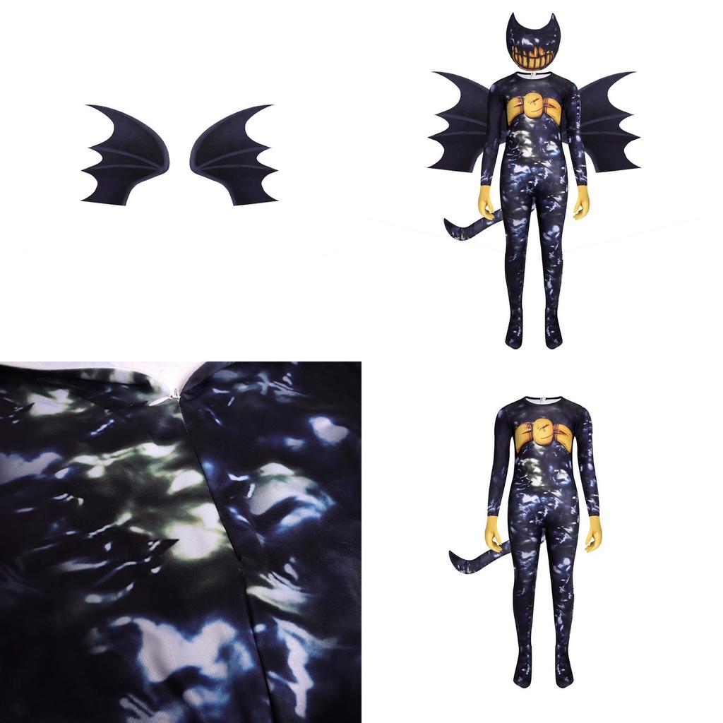 Мультяшный элемент Молочный шелк Комбинезон для мальчиков и девочек Lc61 Европейский и североамериканский рынок