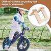 Floor Type Kids Bicycle Stand Wooden Balancing Bike Display Stand  Home Use