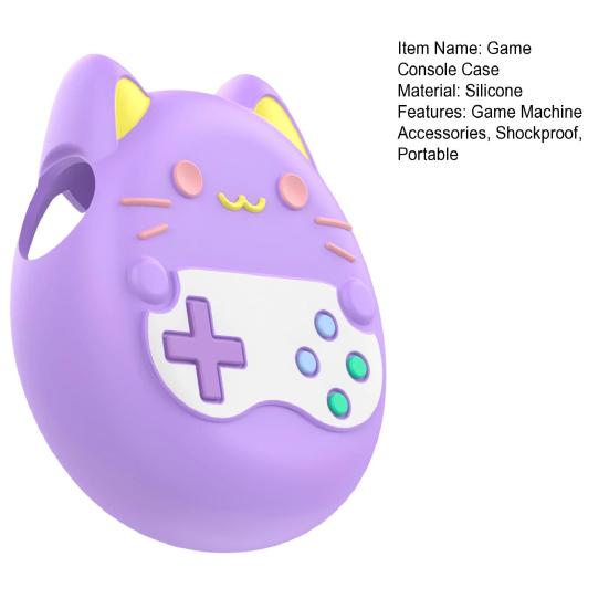 Чехол для игровой машины с виртуальным питомцем, ударопрочная силиконовая защитная крышка, протектор для электронной игрушки-питомца, чехол-рукав, скин-оболочка, аксессуары для игровой машины