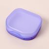Portable Braces Box With Mirror Mouthguard Case Travel Denture Storage Box