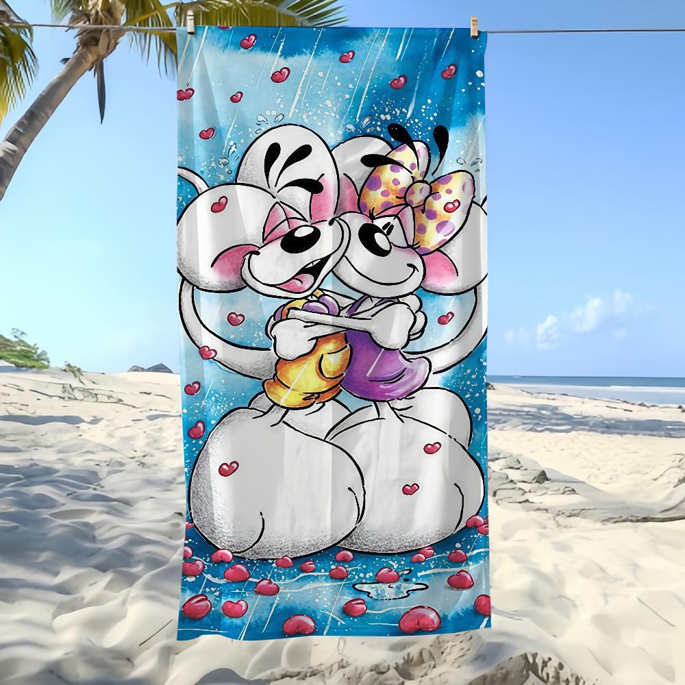 Towel Cute Microfibre Cartoon Beach Quick Dry Lightweight D-DiddlS-ES Super Absorbent Bath For Camping Travel Swimm