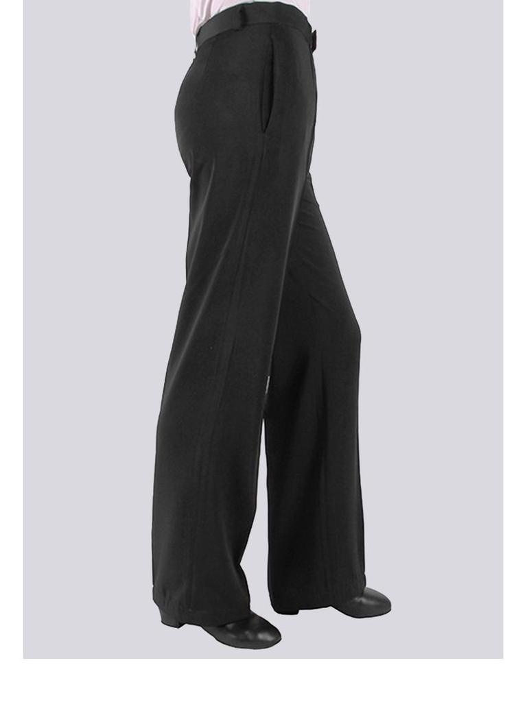 Dan Kai Мужские брюки больших размеров с широкими штанинами для бальных танцев на осень/зиму - для латиноамериканских и современных выступлений и соревнований.