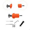 Electric Drill To Hammer Adapter Conversion Tools Convenient Non Slip Portable with Bit Chuck