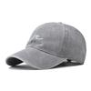 Style Street Urban Hop Hip Vintage Simple Hats For Women Men Snapback Caps Wave Ripple Embroidery Baseball Cap Solid Color Washed Cotton Dad