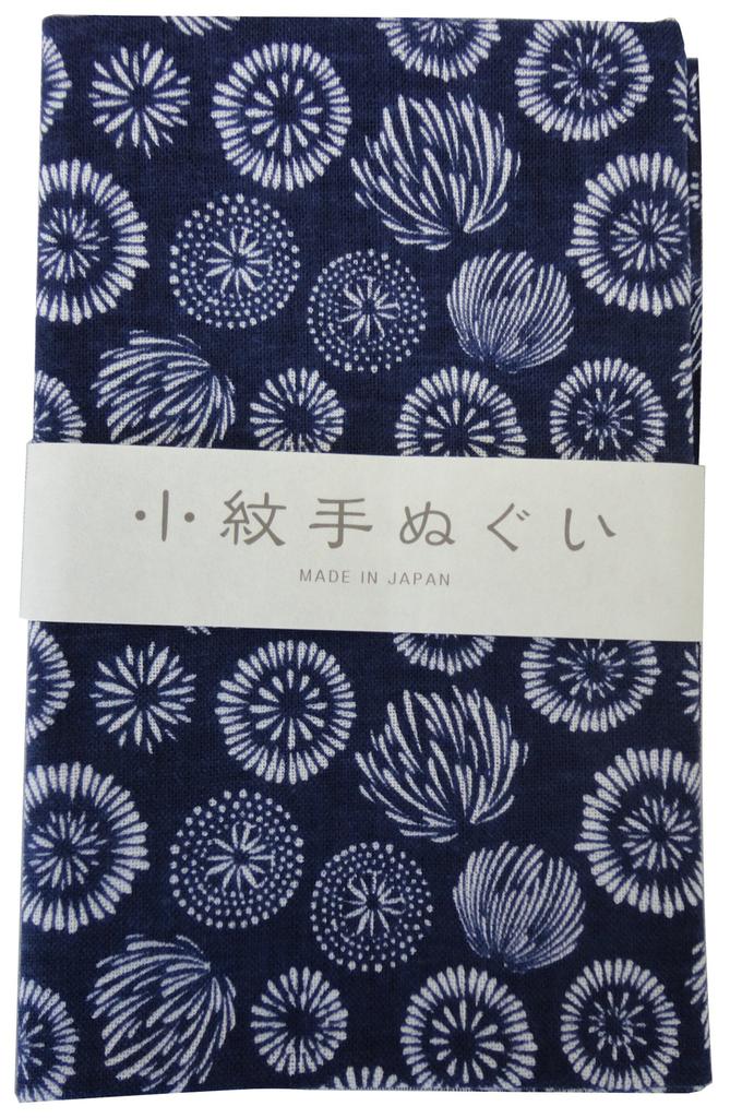 KOMESICHI Miyamoto Сделано в Японии Тонкий узор Tenugui Японский узор Izumi Kobai Базовый узор Набор из 5 Morning Glory Золотая рыбка Цветущая вишня Хлопок