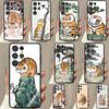 Мультяшный Толстый Тигр Чехол Для Samsung Galaxy S23 S22 Ultra Note 20 Note 10 S8 S9 S10 Plus S21 FE S20 FE Задняя Крышка