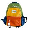 Color Matching Children'S Backpack Cute Kindergarten School Bag Boys And Girls Leisure Lightweight Travel Backpack