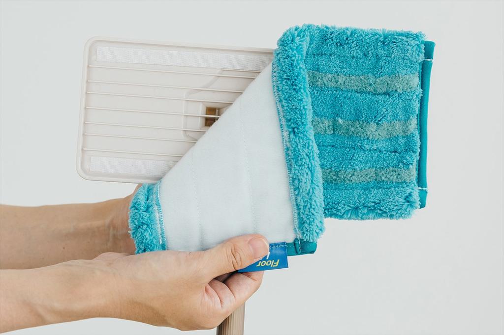 Yamazaki Sangyo Floor Wiper Microfiber Wet Mop Replacement Spare Floor Lab 30cm Width 182251 F.Labo