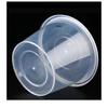 HANDUNYOU Disposable Round Meal Prep Containers with Lids