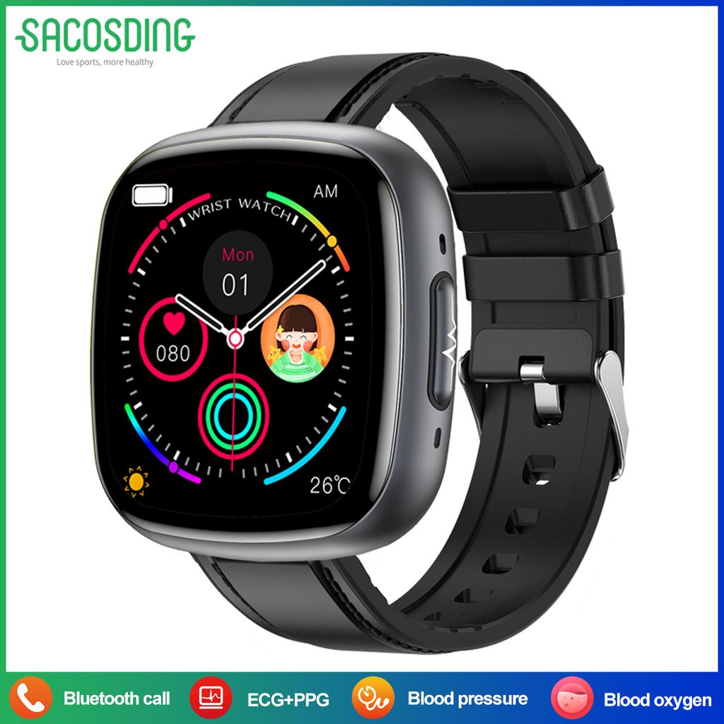 2025 Smart Watch Blood Pressure Health Monitoring ECG HRV Bluetooth Call SOS Men Women Sport Fitness Tracker Blood Oxygen Watch