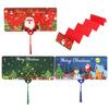 Santa Claus Christmas Money Card Envelope Red Lucky Folding Banknote Card Christmas Cash Envelope with Money Clip Christmas Gift