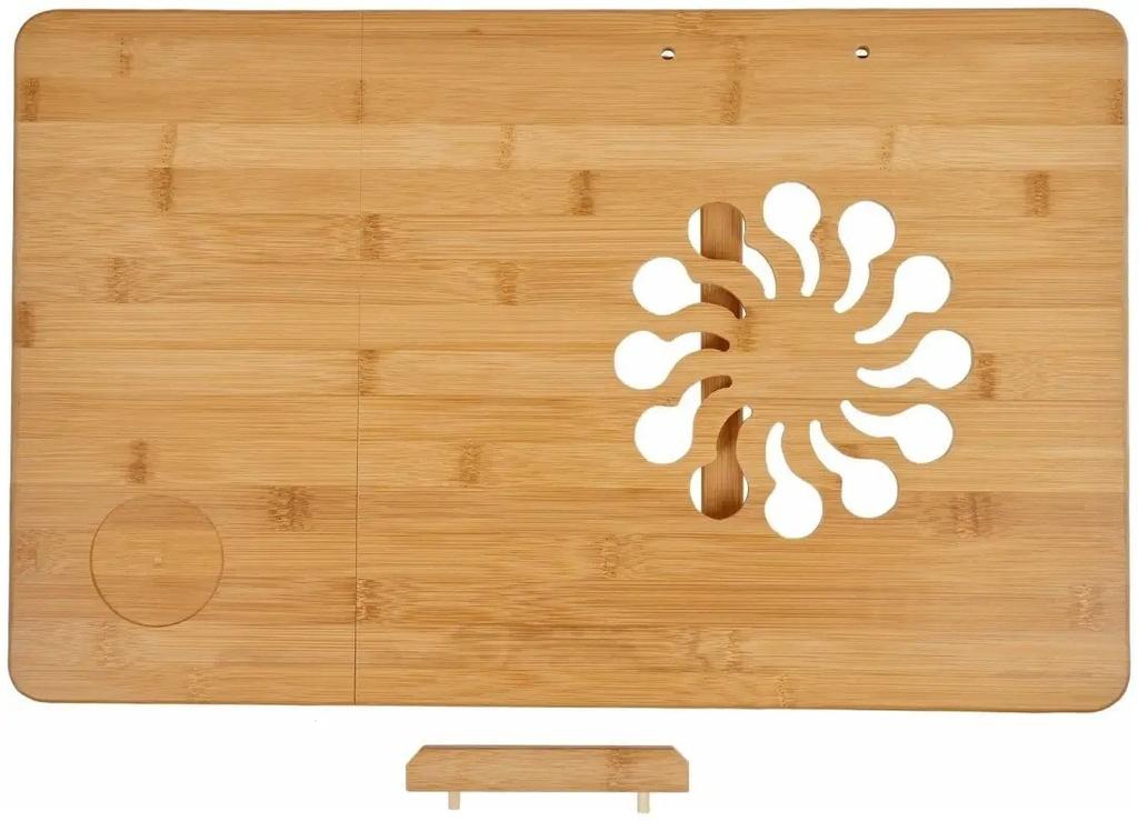 Столик-трансформер для ноутбука и планшета Supretto с вентиляцией переносной (8230)