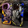 Japan Anime DBZ Cool Case for Apple iPhone 16 15 11 13 14 Pro Max 12 16ProMax 15Pro Matte Lens Protect Plating Phone Cover