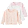 Spring and Autumn Children's Knitted Cardigan Jacket Girls Sweater Cardigan Hollow Thin Style