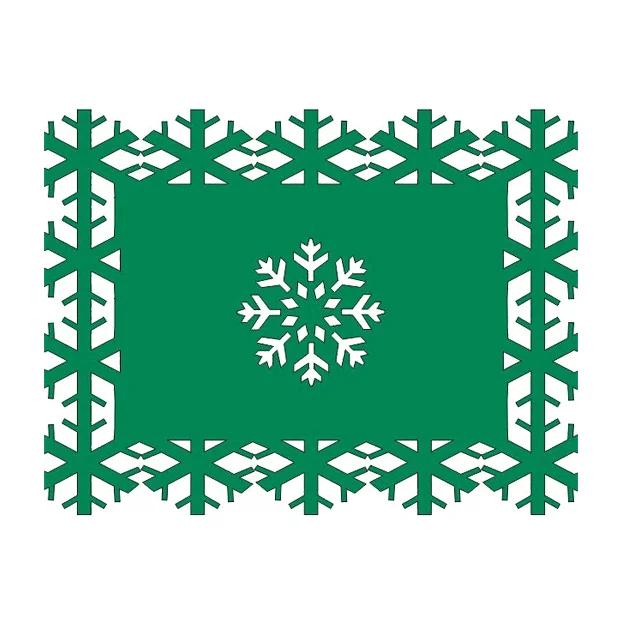 1-20 шт. Рождественские салфетки-снежинки и дорожка на стол, декоративные термостойкие подставки для посуды, декор для праздничной вечеринки в столовой