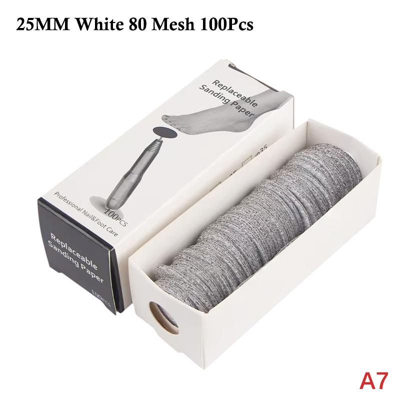 Сменные диски для педикюра, наждачная бумага, полировка, удаление огрубевшей кожи стоп, мозолей, напильник для пяток, металлические электрические инструменты для педикюра