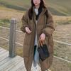 2022 Winter Fur Coats Parkas Woman Design Outdoor Long Puffer Jacket Fashion Loose Coats Female Long Sleeve Casual Clothing