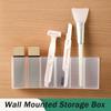 Настенный органайзер 3Grids, зеркальный шкафчик, самоклеящаяся коробка для хранения мелких предметов, органайзер для карандашей для бровей, держатель для канцелярских принадлежностей