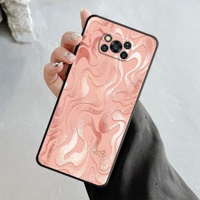 Чехол для Xiaomi Poco X3 Nfc X4pro M3 C40 для Mi 12 11 10 10t 8 Note10 Lite 11ultra 11t Pro F1 розовое золото розовая королева принцесса