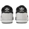 Adidas Оригинальные кроссовки Superstar 2 с низким верхом, устойчивые к истиранию, для скейтборда, унисекс, серые, черные, JP8760