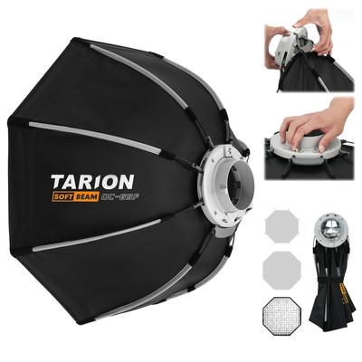 TARION Octagonal Quick Release 65 см складной совместимый с Bowens Parabolic Softbox Photography Softbox One Touch Octagon Softbox Lighting with Bag