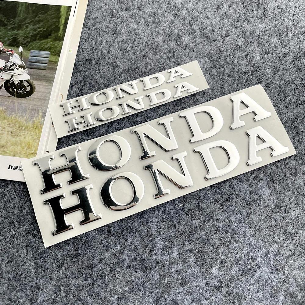 FIQ1 Honda Sticker 3D Letter Label Motorcycle Decoration Accessories Fuel Tank Body Tail Wing Side Pcx160nss350pcx125cbr650r
