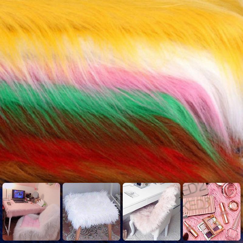 1 метр роскошный длинный ворс искусственного меха ткань ворс плюшевая пушистая ткань для демонстрации фотографии фон реквизит домашний декор
