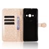 For Oukitel C59 Pro/C59 Wallet Case Dot Pattern Imprint PU Leather Phone Cover with Wrist Strap