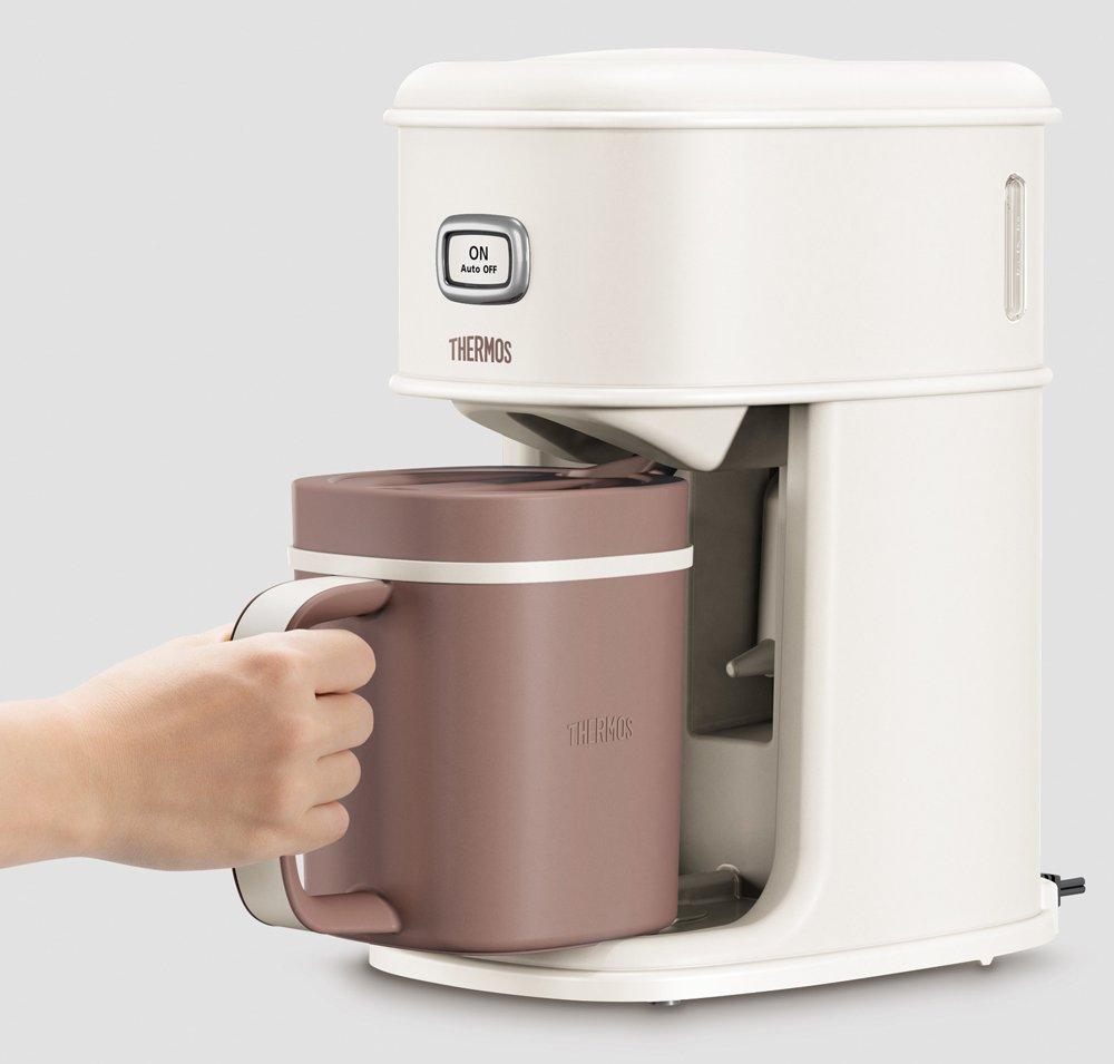 Термос для приготовления холодного кофе Vanilla White VWH 0.66L ECI-660