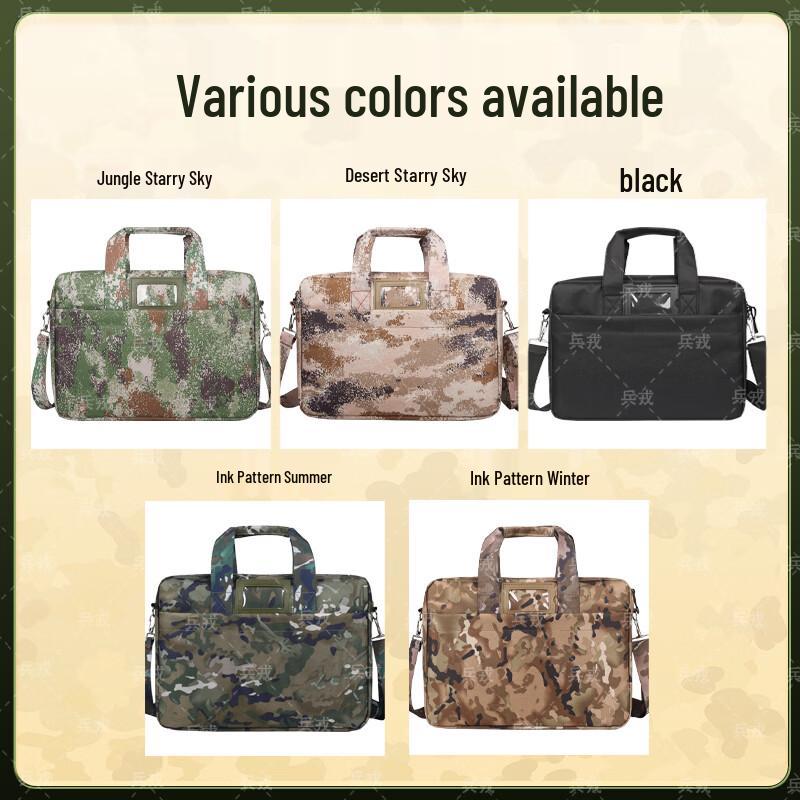 BingRong Camouflage Laptop Briefcase