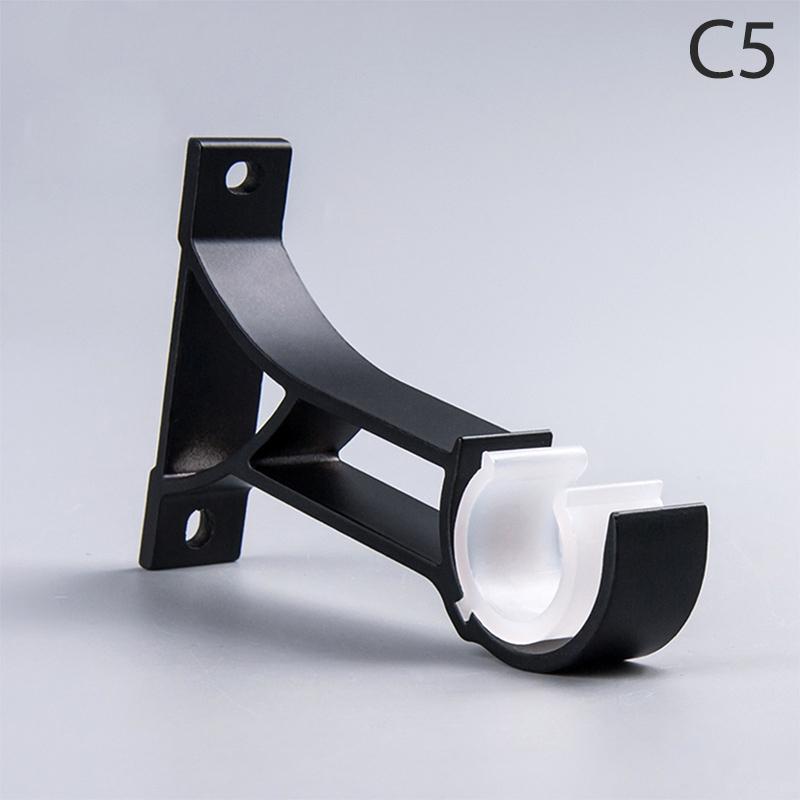 Потолочный кронштейн для карниза, усиленный держатель для карниза с соответствующими винтами, держатель для штанги шкафа из алюминиевого сплава