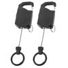 2 шт., наружный, прочный, выдвижной брелок, прочный брелок для ключей от удочки