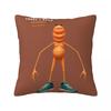 Dangerous Pillowcases Polyester Room Marcus The Worm Meme Cushion Case Creative Decorative Pillow Cover 4545