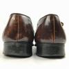 Rare England-Made 70s80s Vintage K Shoes of England U-Tip Business Shoes Brown Size 8.5 (Approx. 27.027.5cm)(USED)