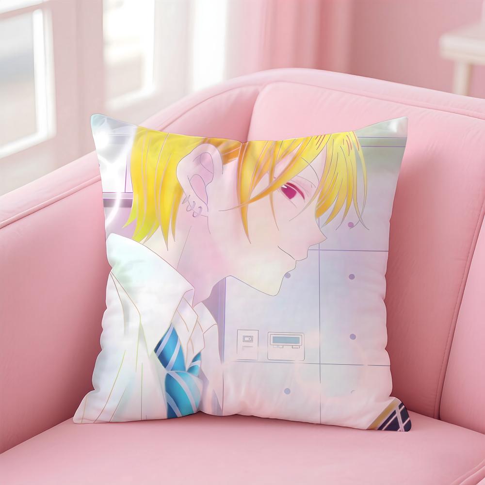 Nonymous Japanese Band NNoise Cushion Cover Pillow Case Soft Skin Friendly Fabric Concealed Zipper