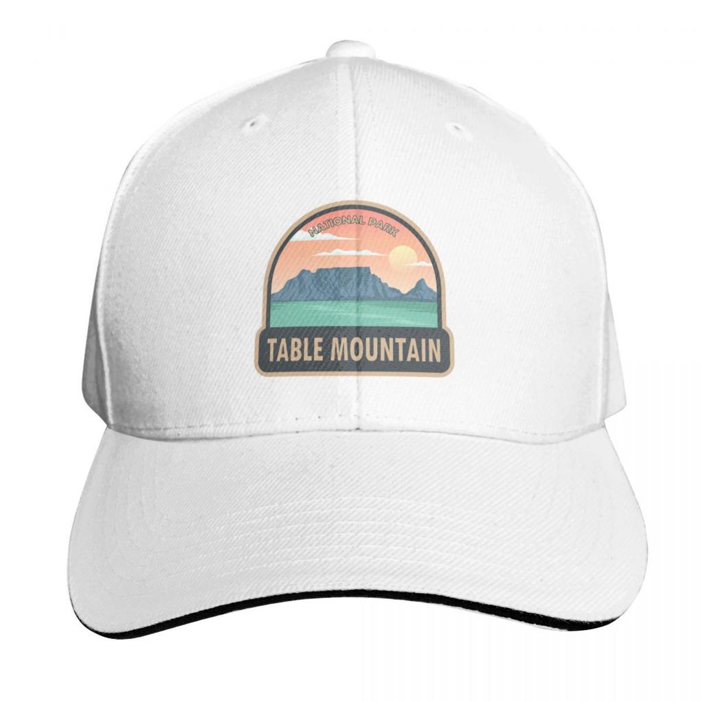 Table Mountain National Park South Africa Baseball Cap Summer Beach Travel Streetwear Hip Hop Trendy Vintage Retro Embroidered