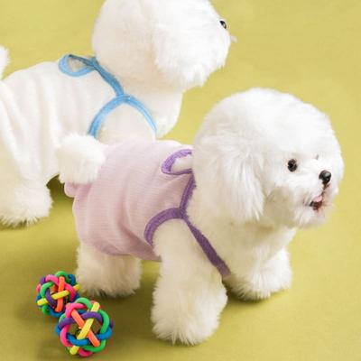 [Pet] Трикотажная кружевная футболка без рукавов S